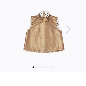 Buru Cropped Sleeveless Mod Top